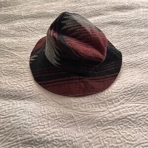Ecote Black and Red bucket Hat, southwest print